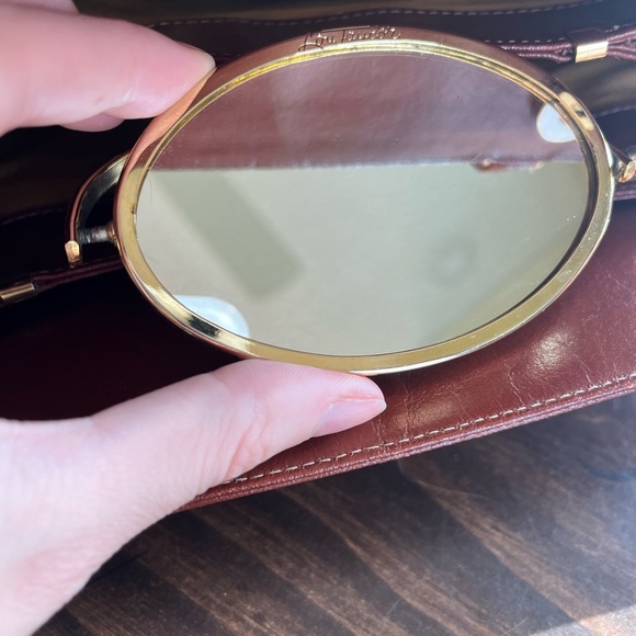 Vintage Brown Leather Lou Taylor Purse - Picture 5 of 8